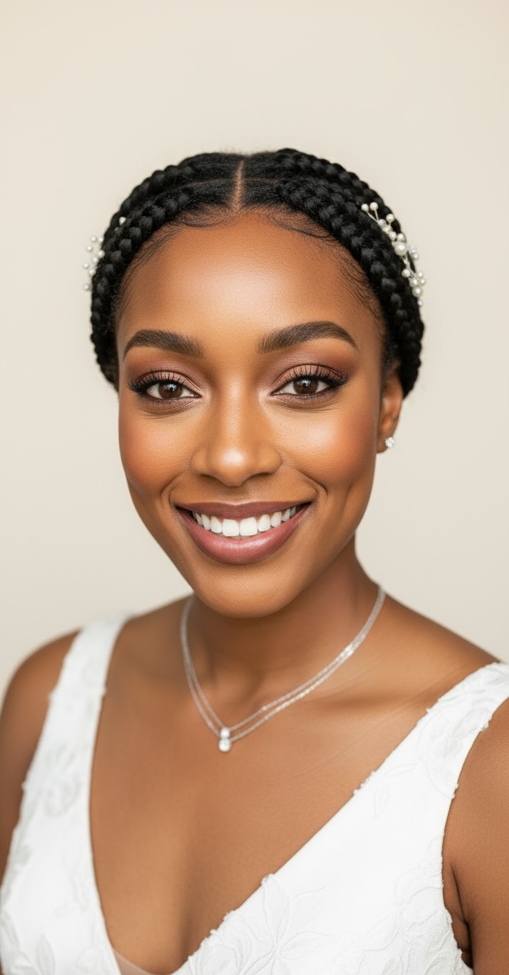 After Braid For Wedding